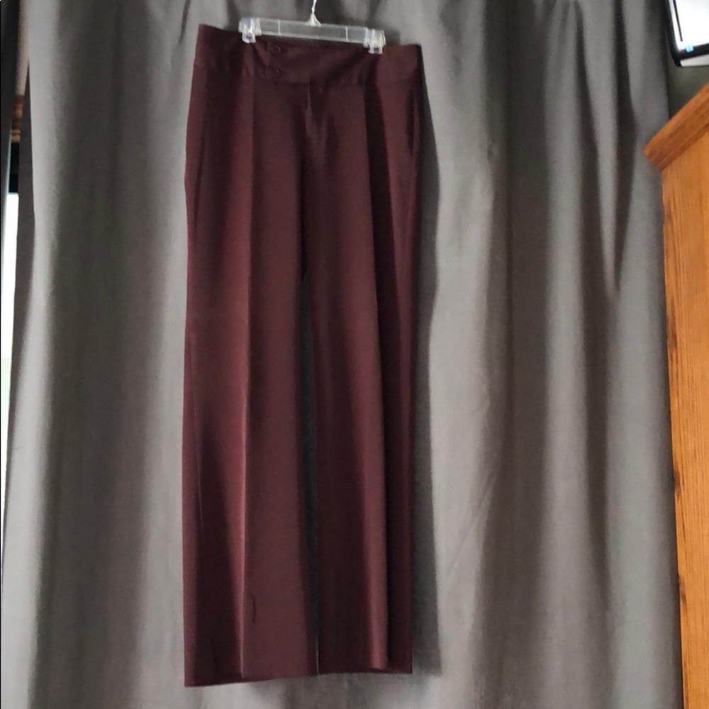 Maroon dress pant